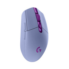 Logitech G305 LIGHTSPEED Wireless Gaming Mouse, Hero 12K Sensor, 12,000 DPI, Lightweight, 6 Programmable Buttons, 250h Battery Life, On-Board Memory, PC/Mac - Lilac
